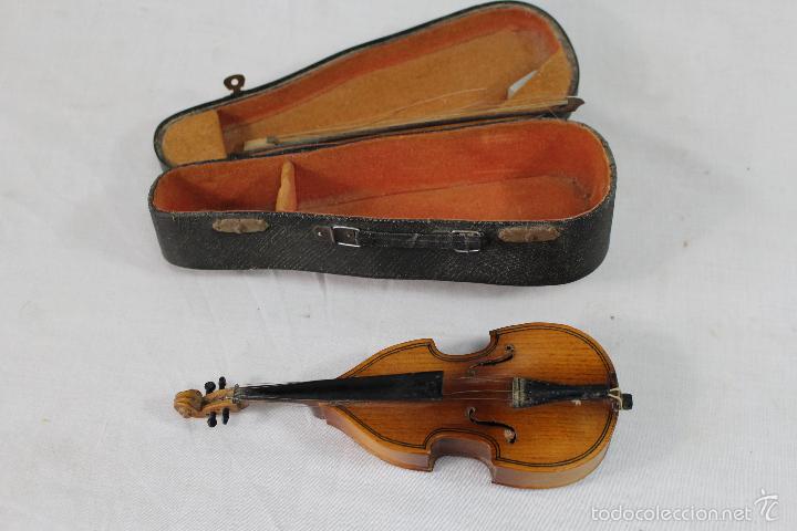 Instrumentos musicales: miniatura violonchelo - Foto 3
