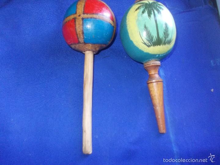 Instrumentos musicales: maracas - Foto 1