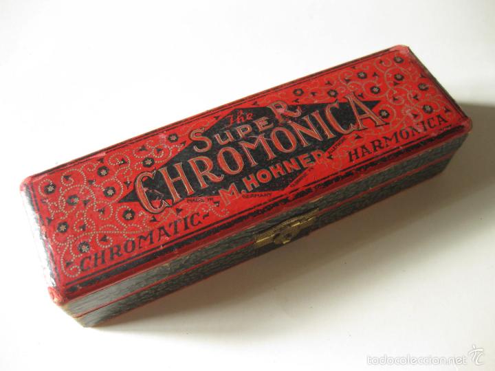 Instrumentos musicales: ARMONICA HOHNER SUPER CHROMONICA EN SU CAJA - Foto 5