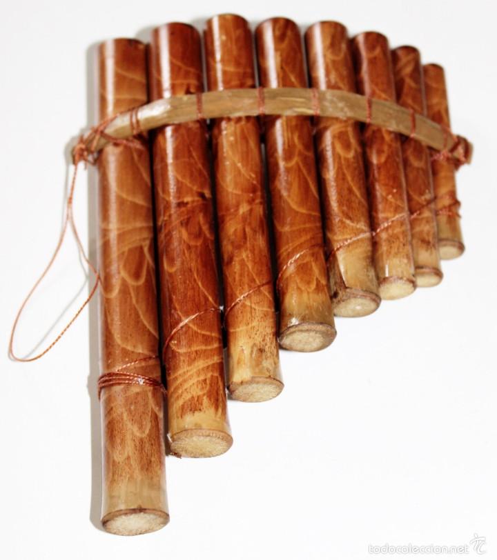 flauta perú nai 16 de pan flauta de bambú hecho - Comprar Instrumentos