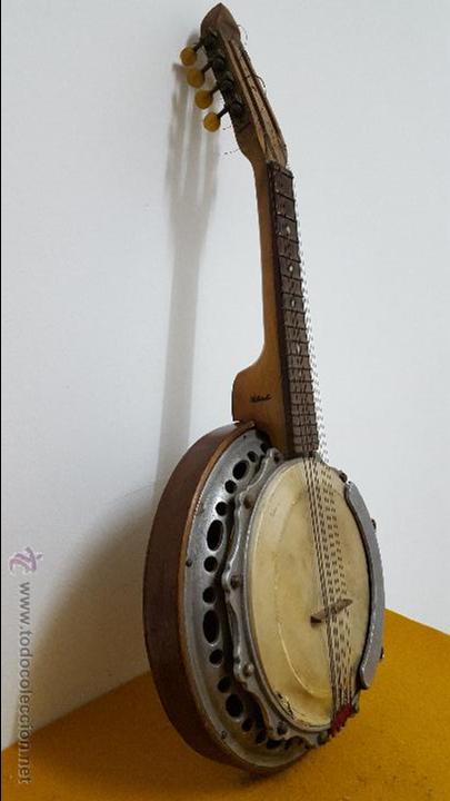 Instrumentos musicales: Banjo antiguo SALTARELLO - Foto 3