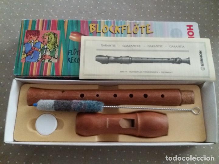 Instrumentos musicales: ANTIGUA FLAUTA HONNER MADERA - Foto 1