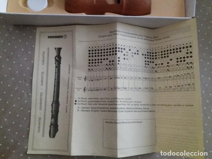 Instrumentos musicales: ANTIGUA FLAUTA HONNER MADERA - Foto 3