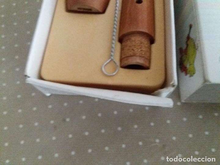 Instrumentos musicales: ANTIGUA FLAUTA HONNER MADERA - Foto 4