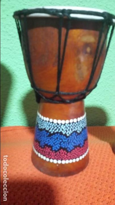 Instrumentos musicales: COLECCION DE 3 DJEMBES - Foto 3