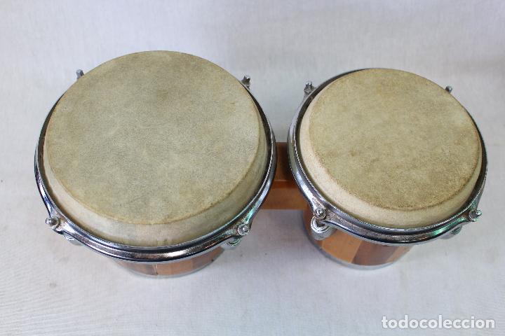 Instrumentos musicales: bongos latinos, tambores - Foto 2