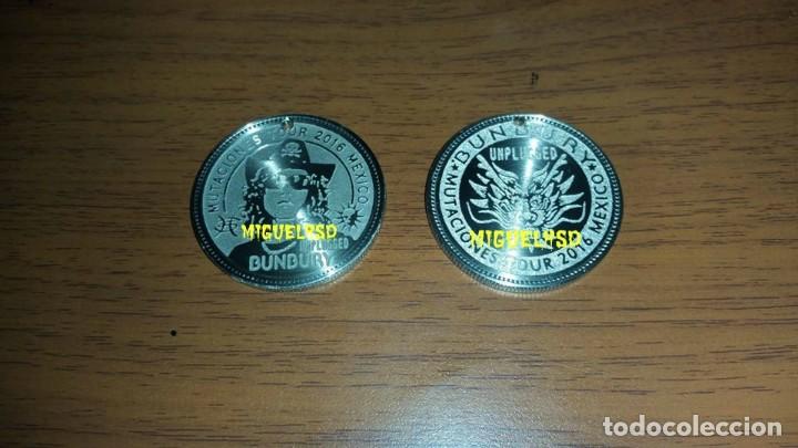 Instrumentos musicales: BUNBURY MONEDAS MUTACIONES 2016 NEW - Foto 1