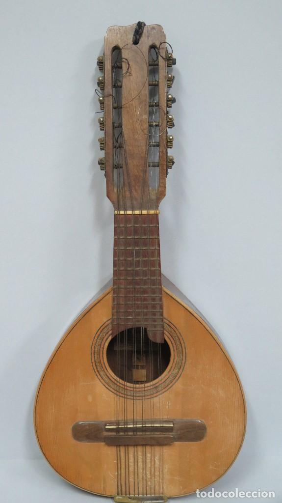 Instrumentos musicales: BANDURRIA DE JOSE RAMIREZ. 1946 - Foto 2