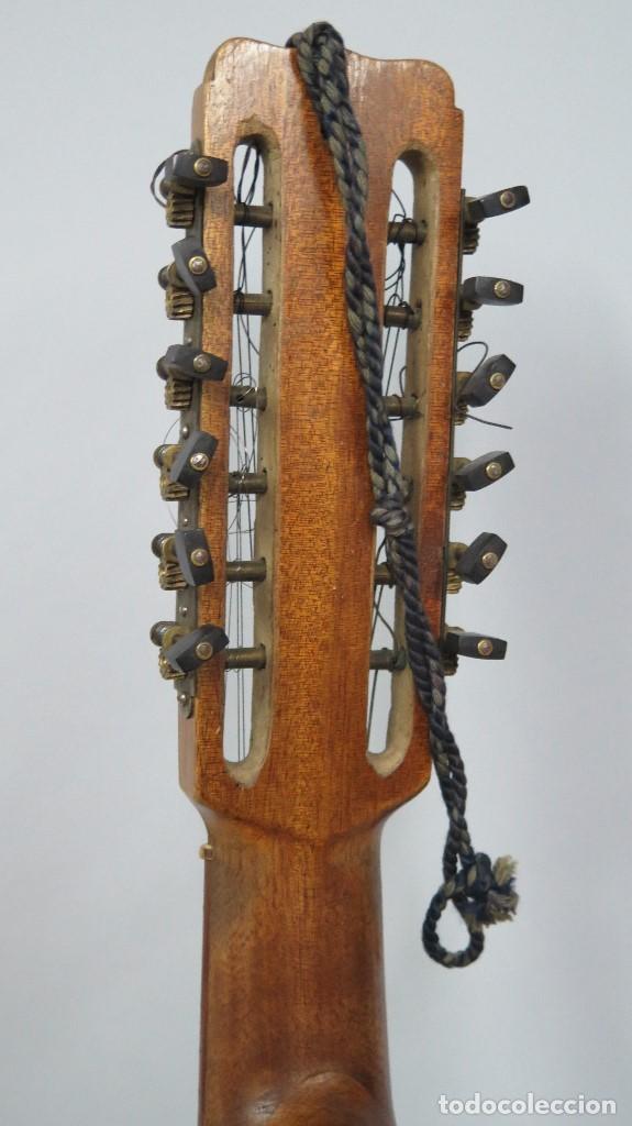 Instrumentos musicales: BANDURRIA DE JOSE RAMIREZ. 1946 - Foto 8 - 76958909