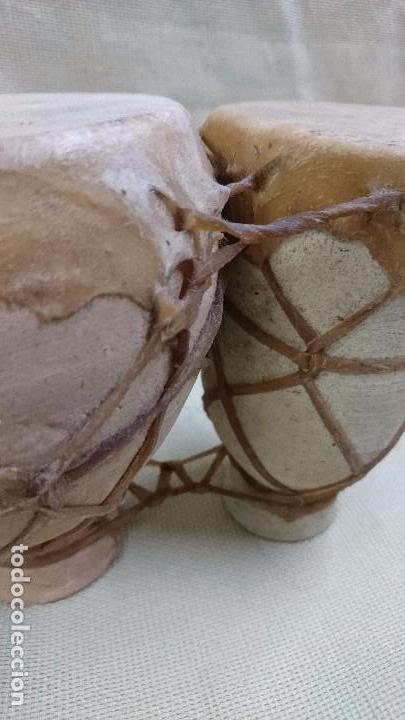 Instrumentos musicales: BONGOS DE CER&Aacute;MICA Y PIEL - Foto 2