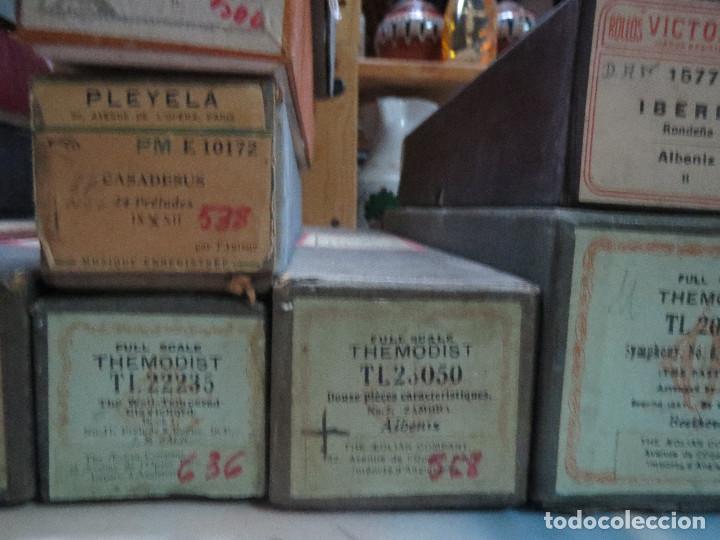 Instrumentos musicales: ROLLOS DE ORGANILLO.PIANOLA.IMPECABLES. - Foto 7