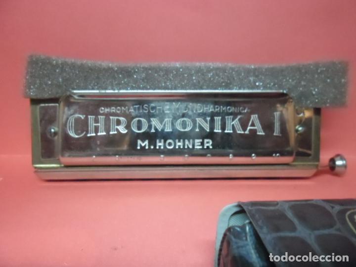 Instrumentos musicales: harmonica hohner  - chromonika I - funda chromonica 260 - Foto 2