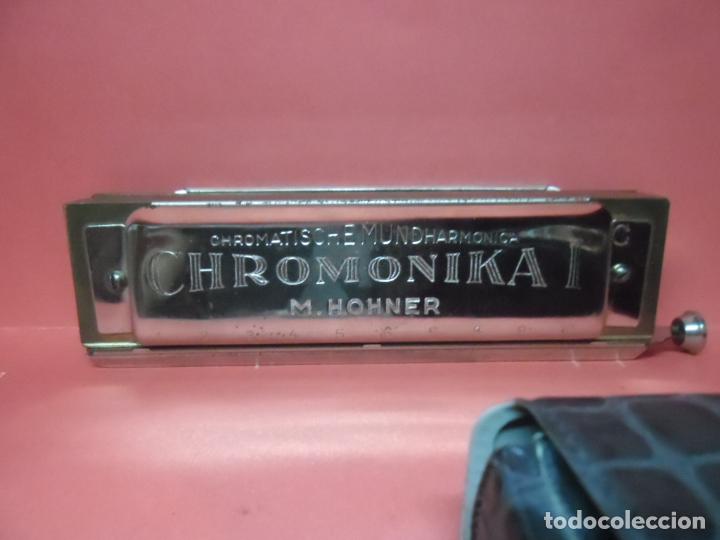 Instrumentos musicales: harmonica hohner  - chromonika I - funda chromonica 260 - Foto 3