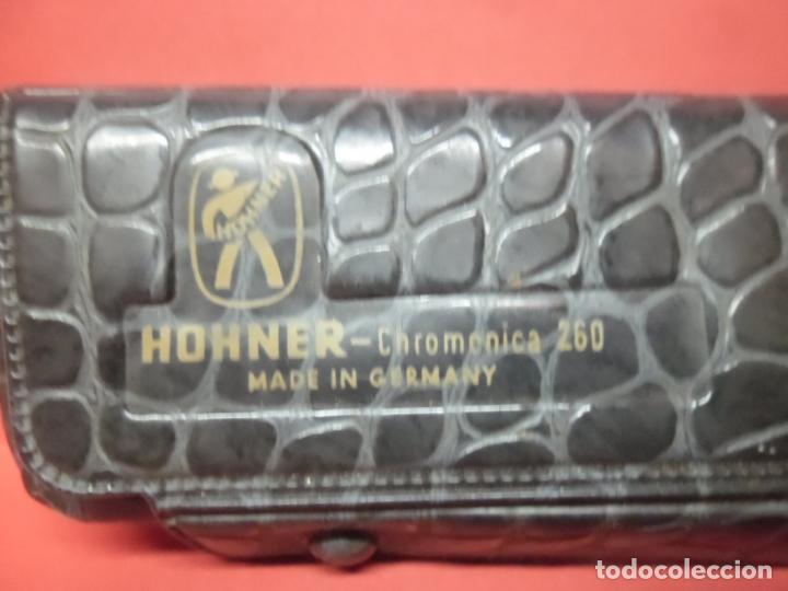 Instrumentos musicales: harmonica hohner  - chromonika I - funda chromonica 260 - Foto 7