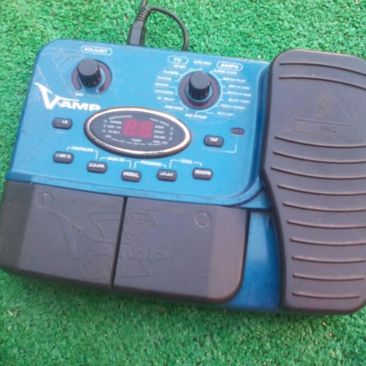 V Amp Behringer Pedal Multiefectos Para Ampli Sold Through Direct Sale V Amp Behringer Pedal Multiefectos Para Ampli Sold Through Direct Sale