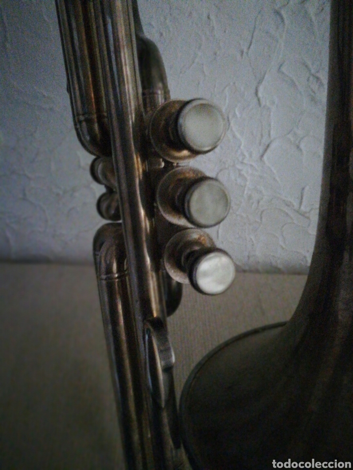 Instrumentos musicales: Tromb&oacute;n de pistones Besson Paris - Foto 2