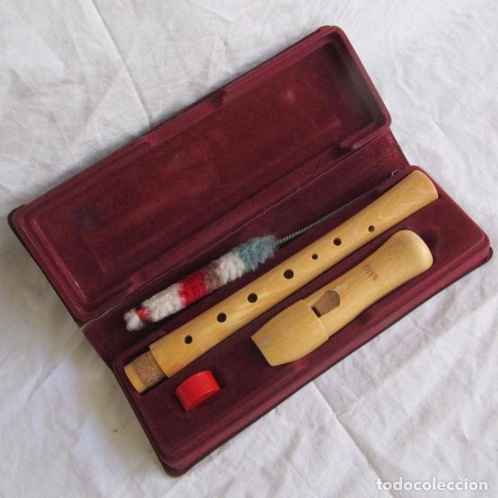 Instrumentos musicales: Flauta Moech. Estuche original con los complementos. - Foto 1