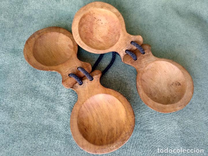 Instrumentos musicales: ANTIGUAS CASTA&Ntilde;UELAS DE MADERA - Foto 3