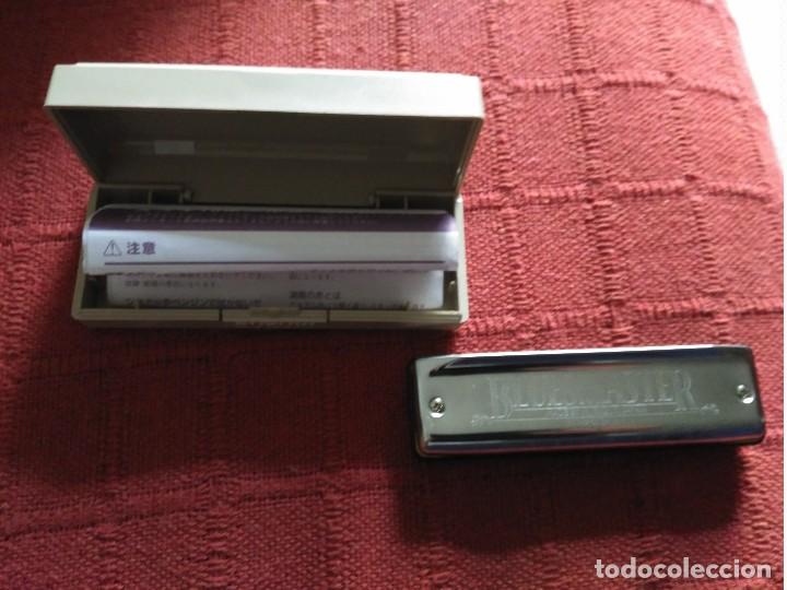 Instrumentos musicales: harmonica bluesmaster  suzuki japon - Foto 2