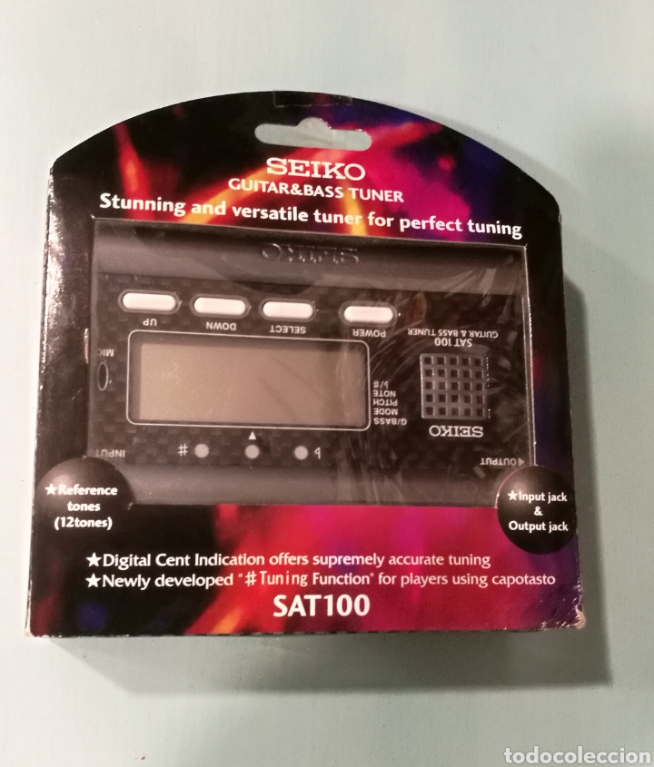 AFINADOR CROMÁTICO LLAVERO SEIKO ST-01 - Xtremusic | Instrumentos Musicales