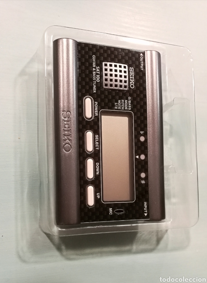 Afinador seiko sat 100 para guitarra, bajo o vi - Vendido en Venta Directa  - 113500442