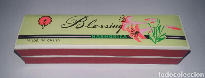 Instrumentos musicales: HARM&Oacute;NICA BLESSING. NUEVA EN CAJA. SIN ESTRENAR. A&Ntilde;OS 80. - Foto 3