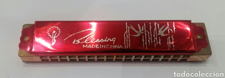 Instrumentos musicales: HARM&Oacute;NICA BLESSING. NUEVA EN CAJA. SIN ESTRENAR. A&Ntilde;OS 80. - Foto 5