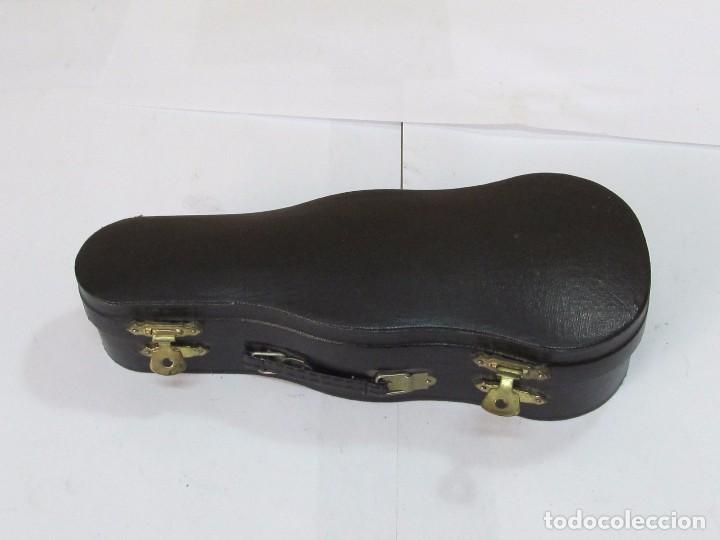 Instrumentos musicales: VIOL&Iacute;N PEQUE&Ntilde;O DE MADERA, CON ESTUCHE - Foto 4