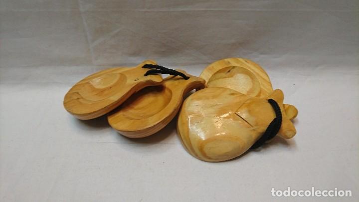 Instrumentos musicales: CASTA&Ntilde;UELAS DE MADERA SOUVENIR - Foto 2