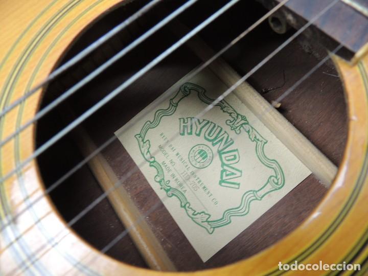 Guitarra acústica hyundai hd-705 excelente inst - Vendido en Subasta -  122457447