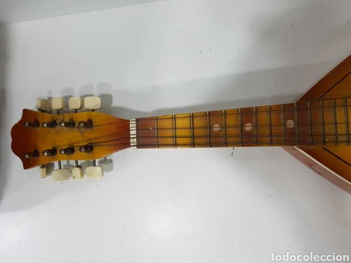 Instrumentos musicales: Antigua mandolina rusa - Foto 3