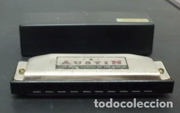 Instrumentos musicales: HARMONICA AUSTIN DE HOHNER. CON ESTUCHE E INSTRUCCIONES  HARMONICA-74 - Foto 1