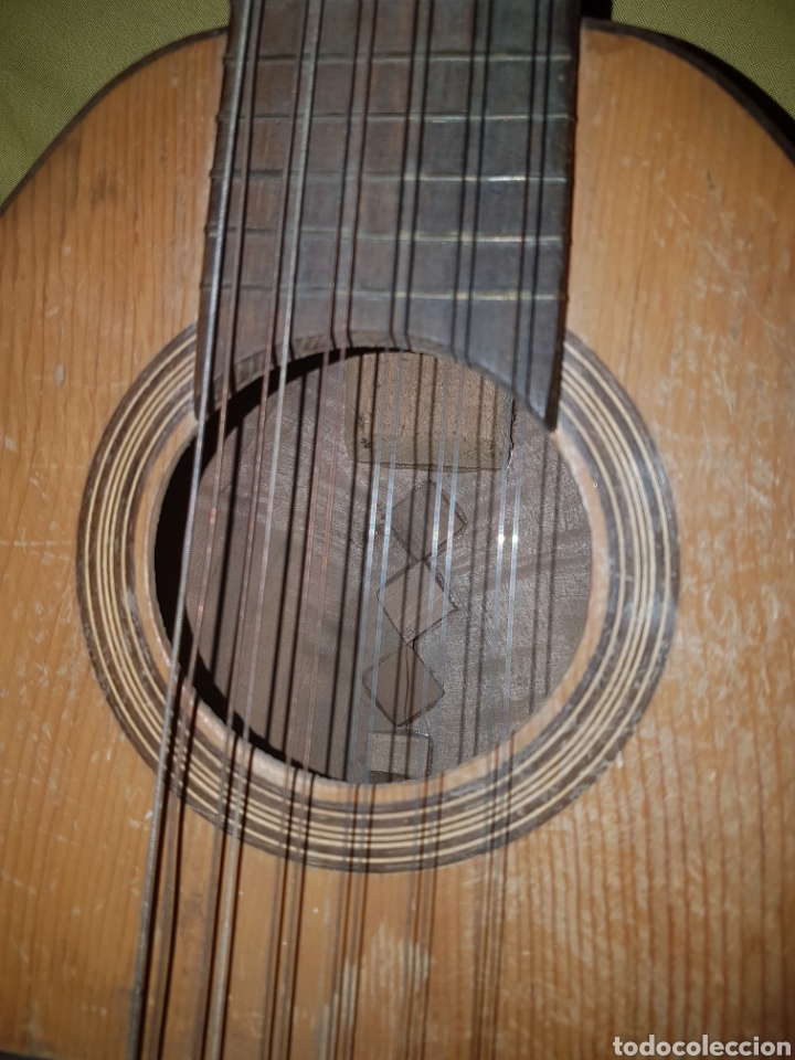 Instrumentos musicales: Antigua mandolina - Foto 4