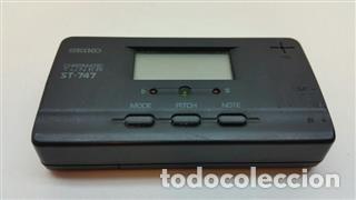 Afinador cromatico seiko 747-100 + microfono st - Vendido en Venta Directa  - 134038202