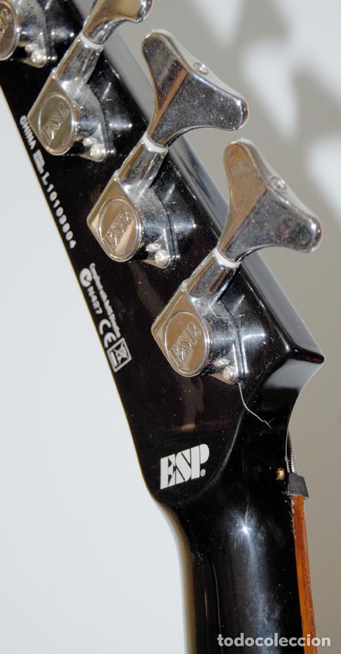 Instrumentos musicales: BAJO ELECTRICO ACTIVO ESP EX-104 NEGRO BRILLANTE TIPO EXPLORER O JACKSON KELLY EX104 EX 104 LTD - Foto 8 - 136587954