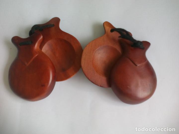 Instrumentos musicales: CASTA&Ntilde;UELAS DE MADERA - Foto 1