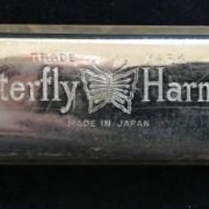 Instrumentos musicales: MAGNIFICA HARMONICA TRADE MARK BUTTERFLY HARMONICA, A-440, MAE IN JAPAN. Lote 139992418