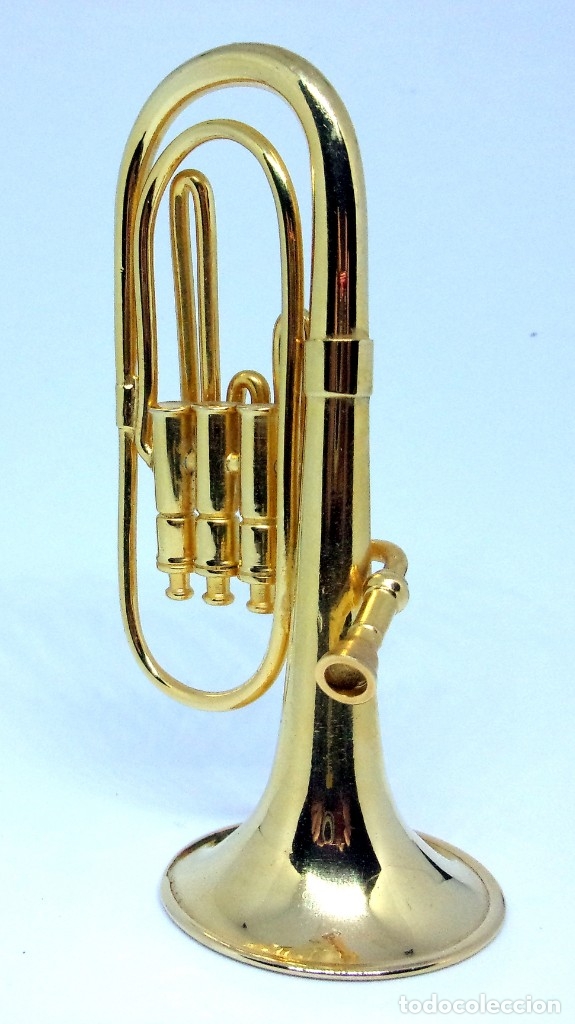 Instrumentos musicales: TROMPETA MINIATURA PIN - Foto 4