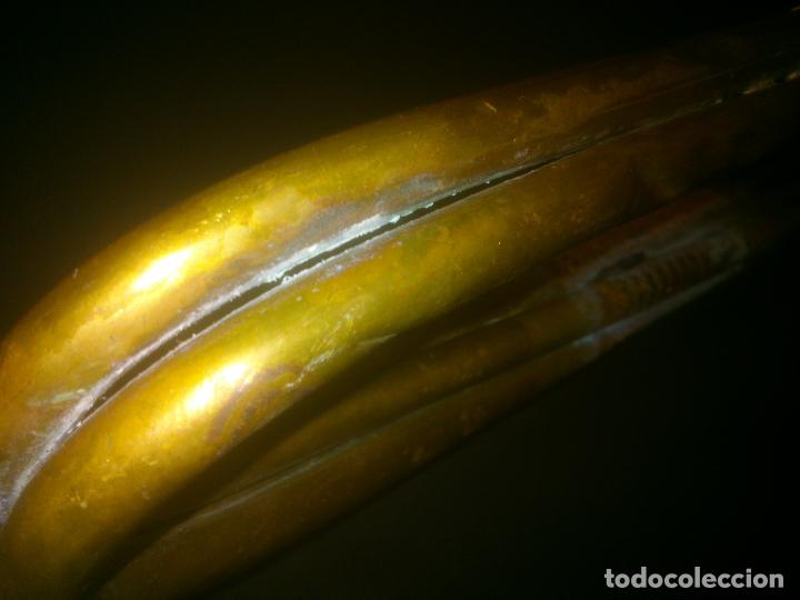 Instrumentos musicales: Corneta muy antigua para restaurar - Foto 5
