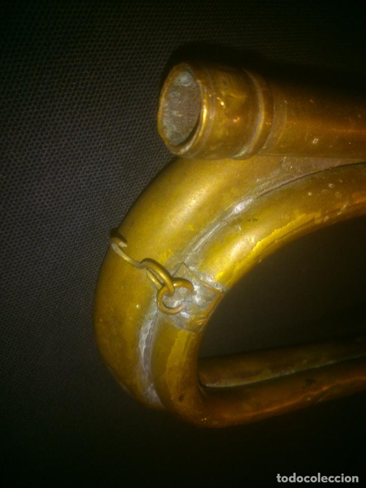 Instrumentos musicales: Corneta muy antigua para restaurar - Foto 6