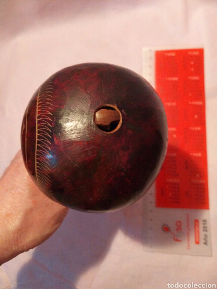 Instrumentos musicales: AUT&Eacute;NTICA MARACA CUBANA, HECHA CON COCO, VER - Foto 7