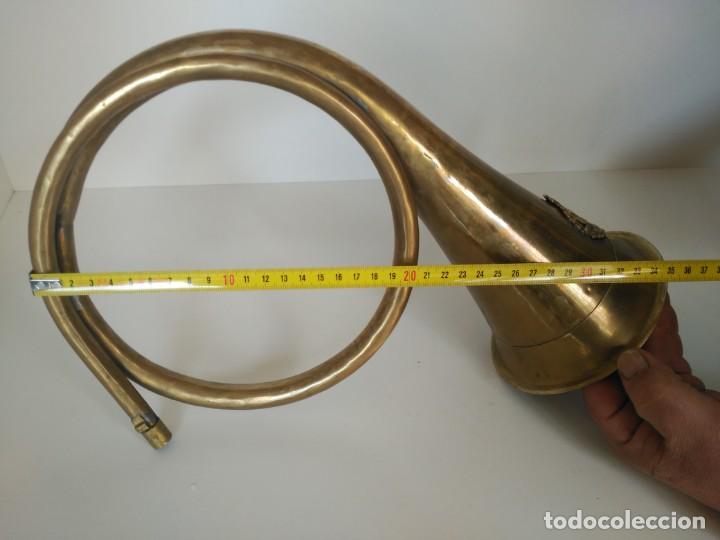 Instrumentos musicales: Antigua corneta del ejercito Australiano, sobre 1880 - Foto 2 - 147636158