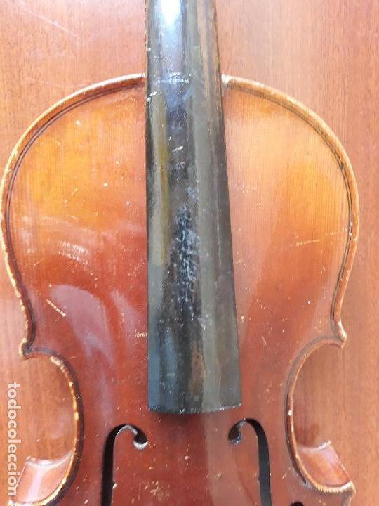 Instrumentos musicales: Antiguo violin antonius stradivarius - Foto 4