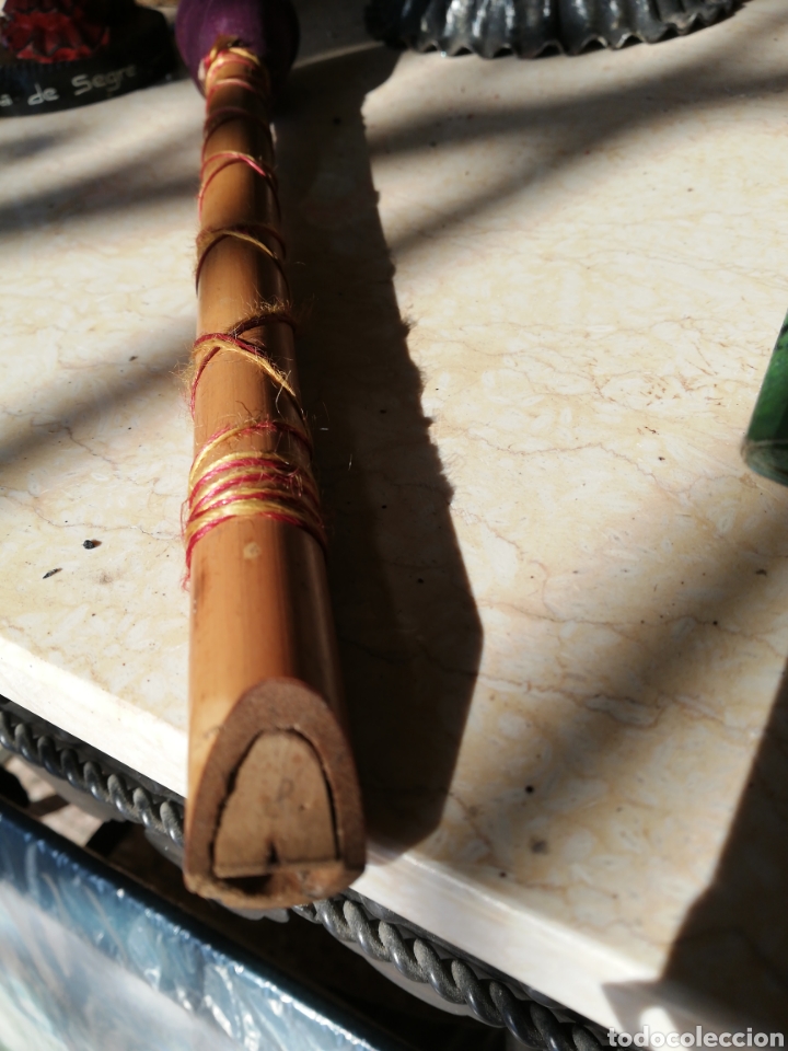 Instrumentos musicales: Flauta ca&ntilde;a, peque&ntilde;a - Foto 3