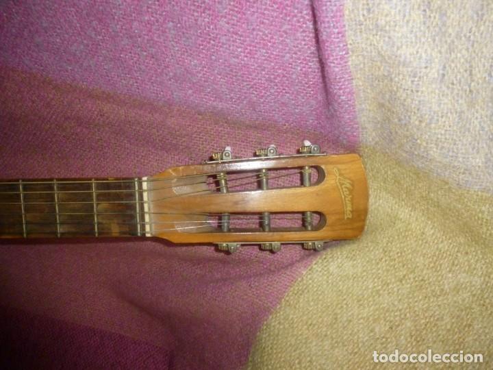 Instrumentos musicales: guitarra parlor alemán Maxima de los 60 - Foto 5 - 161811246
