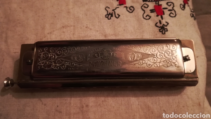 Instrumentos musicales: Antigua harm&oacute;nica, Super Crom&aacute;tica M, HOHNER - Foto 1