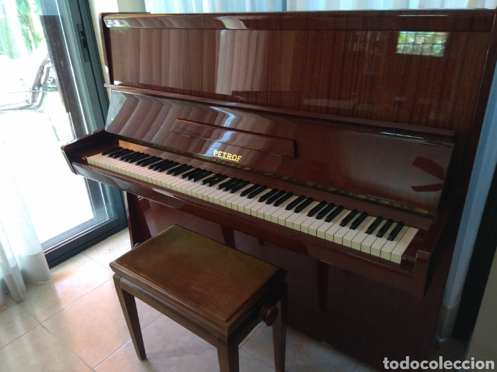 Instrumentos musicales: Piano de pared PETROF - Foto 2