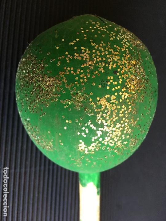 Instrumentos musicales: MAGNIFICA MARACA ARTESANAL, BELLAMENTE DECORADA - Foto 4