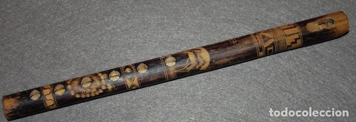 Instrumentos musicales: FLAUTA PERUANA DE MADERA - Foto 2