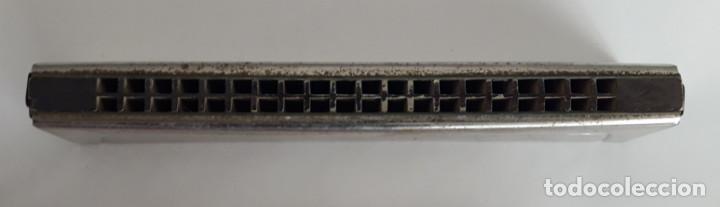 Instrumentos musicales: HARMONICA ANTIGUA ECHO HOHNER. CON ESTUCHE / FUNDA. - Foto 6